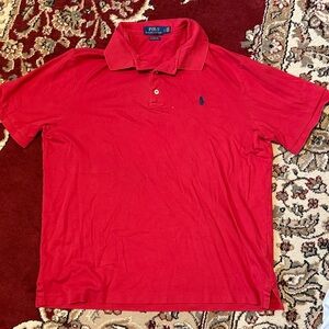 Polo by Ralph Lauren Men's Vibrant Red Polo Shirt